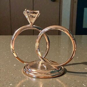 Source Unknown SILVER Ring Sculpture